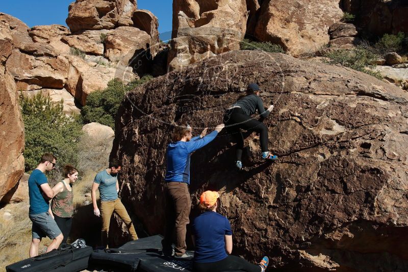 Bouldering in Hueco Tanks on 01/26/2020 with Blue Lizard Climbing and Yoga

Filename: SRM_20200126_1444490.jpg
Aperture: f/9.0
Shutter Speed: 1/400
Body: Canon EOS-1D Mark II
Lens: Canon EF 16-35mm f/2.8 L