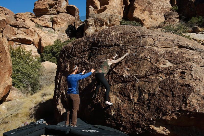 Bouldering in Hueco Tanks on 01/26/2020 with Blue Lizard Climbing and Yoga

Filename: SRM_20200126_1451300.jpg
Aperture: f/9.0
Shutter Speed: 1/400
Body: Canon EOS-1D Mark II
Lens: Canon EF 16-35mm f/2.8 L