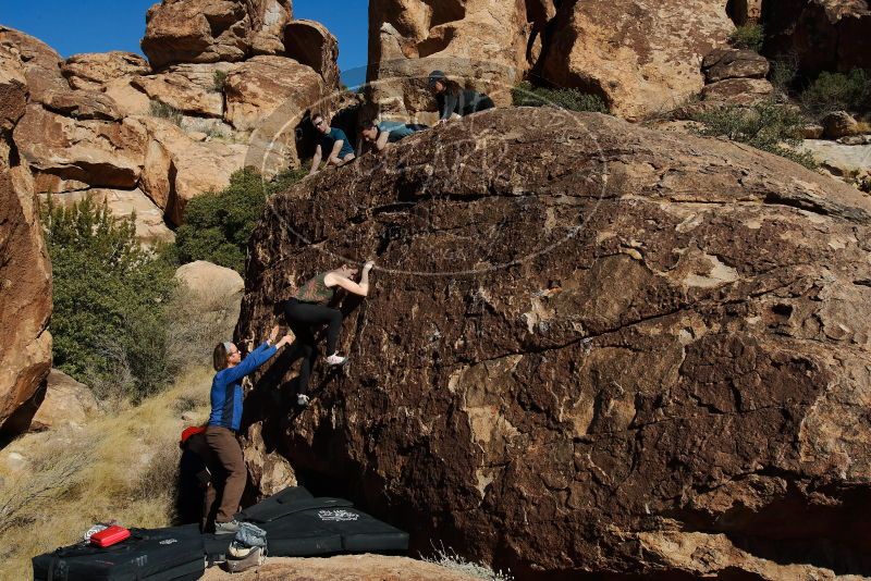 Bouldering in Hueco Tanks on 01/26/2020 with Blue Lizard Climbing and Yoga

Filename: SRM_20200126_1518460.jpg
Aperture: f/10.0
Shutter Speed: 1/400
Body: Canon EOS-1D Mark II
Lens: Canon EF 16-35mm f/2.8 L