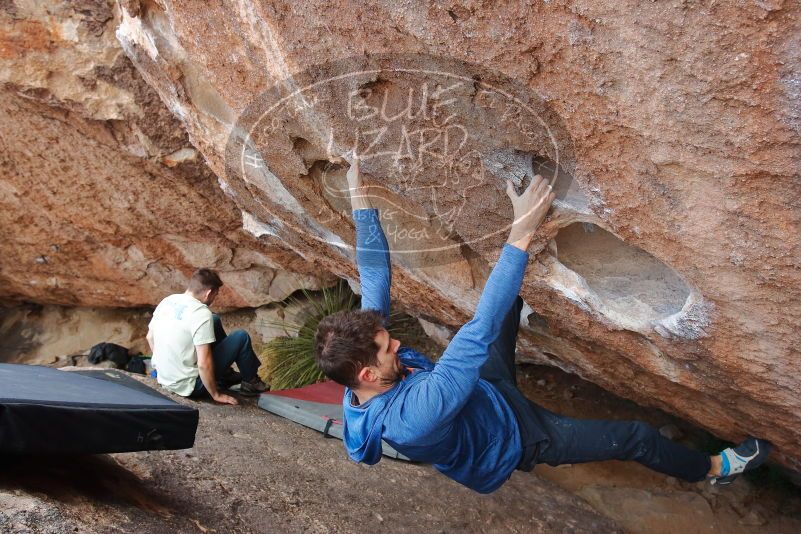 Bouldering in Hueco Tanks on 01/27/2020 with Blue Lizard Climbing and Yoga

Filename: SRM_20200127_1105270.jpg
Aperture: f/6.3
Shutter Speed: 1/250
Body: Canon EOS-1D Mark II
Lens: Canon EF 16-35mm f/2.8 L