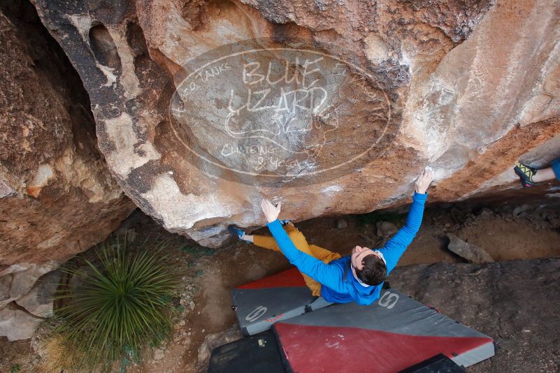 Bouldering in Hueco Tanks on 01/27/2020 with Blue Lizard Climbing and Yoga

Filename: SRM_20200127_1110390.jpg
Aperture: f/5.6
Shutter Speed: 1/250
Body: Canon EOS-1D Mark II
Lens: Canon EF 16-35mm f/2.8 L