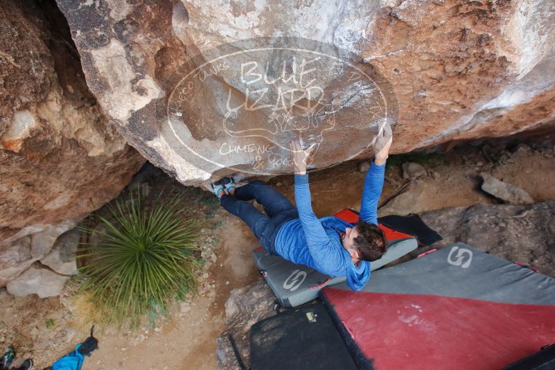 Bouldering in Hueco Tanks on 01/27/2020 with Blue Lizard Climbing and Yoga

Filename: SRM_20200127_1111380.jpg
Aperture: f/5.0
Shutter Speed: 1/250
Body: Canon EOS-1D Mark II
Lens: Canon EF 16-35mm f/2.8 L