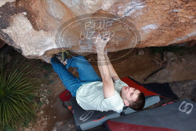 Bouldering in Hueco Tanks on 01/27/2020 with Blue Lizard Climbing and Yoga

Filename: SRM_20200127_1114330.jpg
Aperture: f/5.6
Shutter Speed: 1/250
Body: Canon EOS-1D Mark II
Lens: Canon EF 16-35mm f/2.8 L