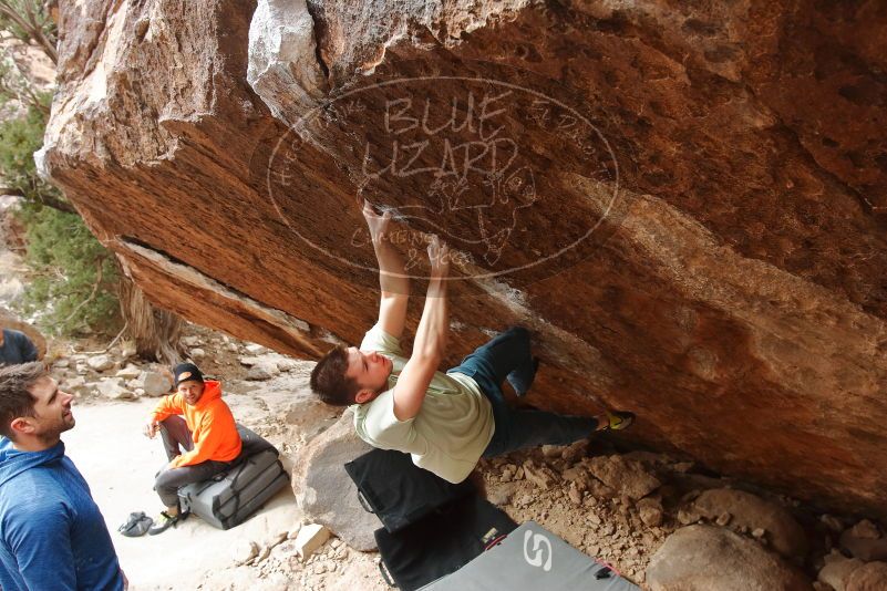 Bouldering in Hueco Tanks on 01/27/2020 with Blue Lizard Climbing and Yoga

Filename: SRM_20200127_1251140.jpg
Aperture: f/5.6
Shutter Speed: 1/250
Body: Canon EOS-1D Mark II
Lens: Canon EF 16-35mm f/2.8 L