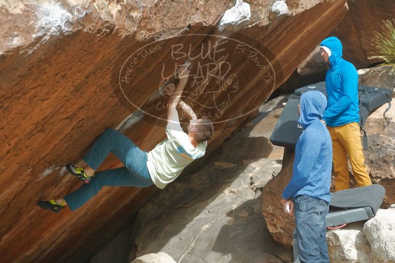 Bouldering in Hueco Tanks on 01/27/2020 with Blue Lizard Climbing and Yoga

Filename: SRM_20200127_1308410.jpg
Aperture: f/4.0
Shutter Speed: 1/500
Body: Canon EOS-1D Mark II
Lens: Canon EF 50mm f/1.8 II