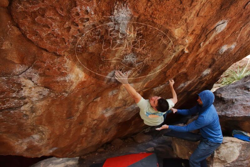 Bouldering in Hueco Tanks on 01/27/2020 with Blue Lizard Climbing and Yoga

Filename: SRM_20200127_1342000.jpg
Aperture: f/4.0
Shutter Speed: 1/250
Body: Canon EOS-1D Mark II
Lens: Canon EF 16-35mm f/2.8 L