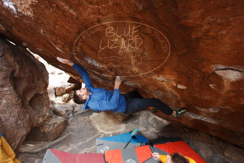 Bouldering in Hueco Tanks on 01/27/2020 with Blue Lizard Climbing and Yoga

Filename: SRM_20200127_1434180.jpg
Aperture: f/4.5
Shutter Speed: 1/250
Body: Canon EOS-1D Mark II
Lens: Canon EF 16-35mm f/2.8 L