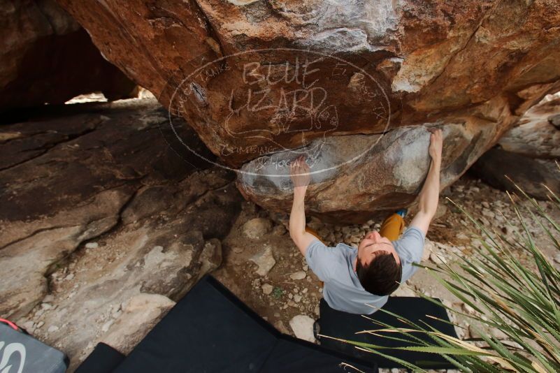 Bouldering in Hueco Tanks on 01/27/2020 with Blue Lizard Climbing and Yoga

Filename: SRM_20200127_1507130.jpg
Aperture: f/6.3
Shutter Speed: 1/250
Body: Canon EOS-1D Mark II
Lens: Canon EF 16-35mm f/2.8 L