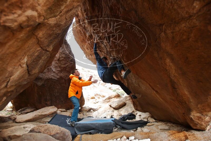 Bouldering in Hueco Tanks on 01/27/2020 with Blue Lizard Climbing and Yoga

Filename: SRM_20200127_1523210.jpg
Aperture: f/2.8
Shutter Speed: 1/160
Body: Canon EOS-1D Mark II
Lens: Canon EF 16-35mm f/2.8 L