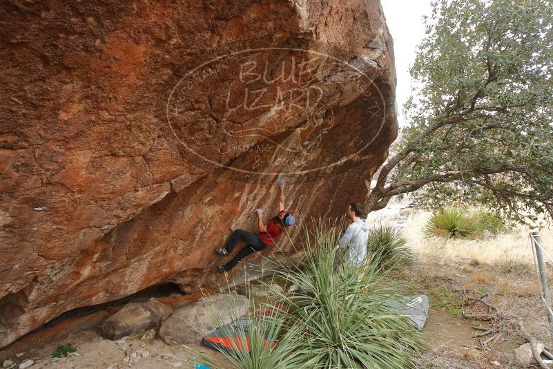 Bouldering in Hueco Tanks on 01/27/2020 with Blue Lizard Climbing and Yoga

Filename: SRM_20200127_1525410.jpg
Aperture: f/5.6
Shutter Speed: 1/250
Body: Canon EOS-1D Mark II
Lens: Canon EF 16-35mm f/2.8 L