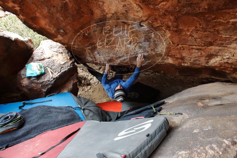 Bouldering in Hueco Tanks on 01/27/2020 with Blue Lizard Climbing and Yoga

Filename: SRM_20200127_1606500.jpg
Aperture: f/5.0
Shutter Speed: 1/250
Body: Canon EOS-1D Mark II
Lens: Canon EF 16-35mm f/2.8 L