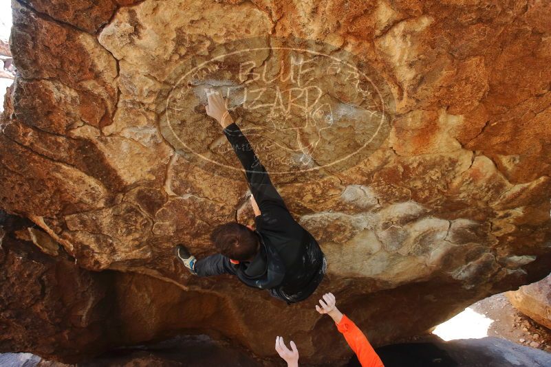 Bouldering in Hueco Tanks on 01/29/2020 with Blue Lizard Climbing and Yoga

Filename: SRM_20200129_1228250.jpg
Aperture: f/5.0
Shutter Speed: 1/250
Body: Canon EOS-1D Mark II
Lens: Canon EF 16-35mm f/2.8 L