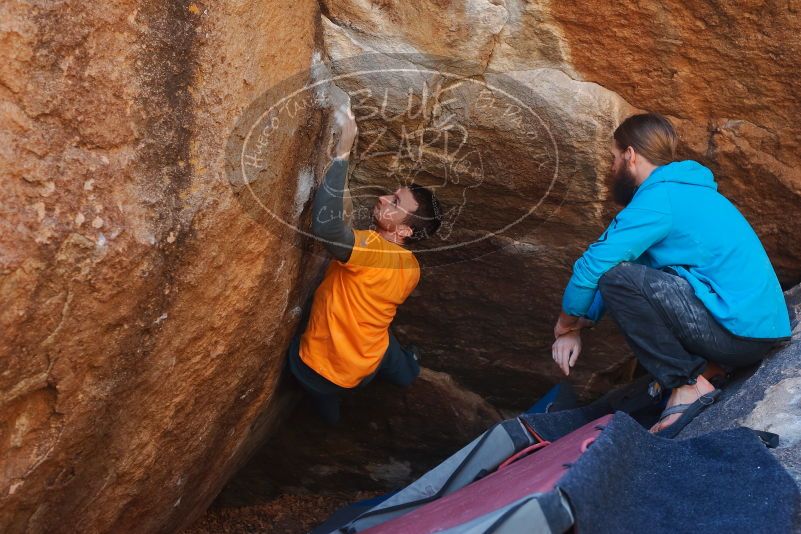 Bouldering in Hueco Tanks on 01/29/2020 with Blue Lizard Climbing and Yoga

Filename: SRM_20200129_1250010.jpg
Aperture: f/4.0
Shutter Speed: 1/250
Body: Canon EOS-1D Mark II
Lens: Canon EF 50mm f/1.8 II