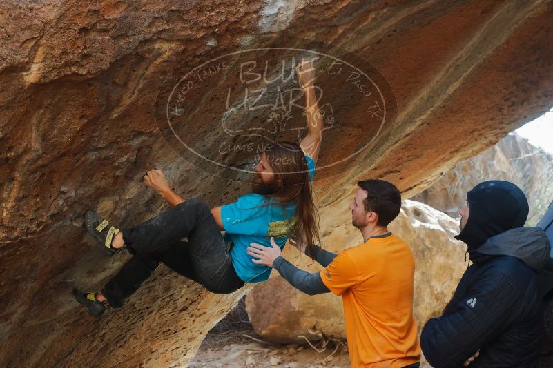 Bouldering in Hueco Tanks on 01/29/2020 with Blue Lizard Climbing and Yoga

Filename: SRM_20200129_1332440.jpg
Aperture: f/5.6
Shutter Speed: 1/250
Body: Canon EOS-1D Mark II
Lens: Canon EF 50mm f/1.8 II