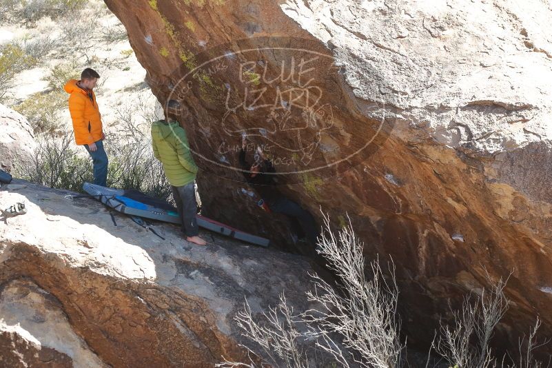 Bouldering in Hueco Tanks on 01/29/2020 with Blue Lizard Climbing and Yoga

Filename: SRM_20200129_1413070.jpg
Aperture: f/4.0
Shutter Speed: 1/250
Body: Canon EOS-1D Mark II
Lens: Canon EF 50mm f/1.8 II