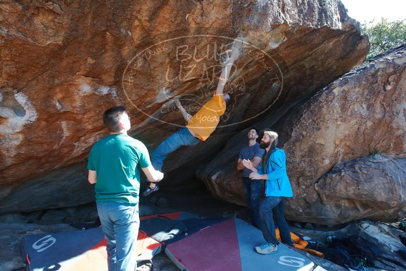 Bouldering in Hueco Tanks on 01/29/2020 with Blue Lizard Climbing and Yoga

Filename: SRM_20200129_1509140.jpg
Aperture: f/7.1
Shutter Speed: 1/320
Body: Canon EOS-1D Mark II
Lens: Canon EF 16-35mm f/2.8 L