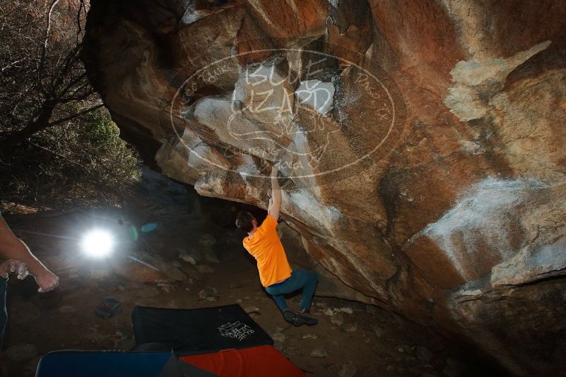 Bouldering in Hueco Tanks on 01/29/2020 with Blue Lizard Climbing and Yoga

Filename: SRM_20200129_1606120.jpg
Aperture: f/8.0
Shutter Speed: 1/250
Body: Canon EOS-1D Mark II
Lens: Canon EF 16-35mm f/2.8 L