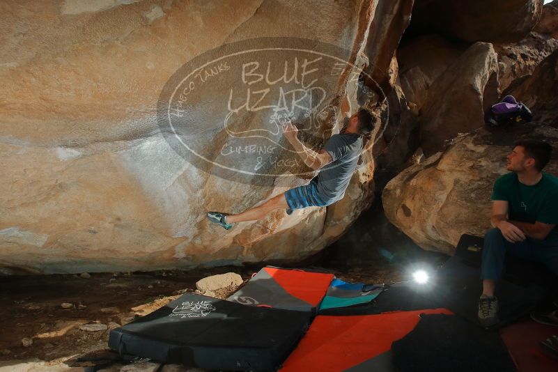 Bouldering in Hueco Tanks on 01/29/2020 with Blue Lizard Climbing and Yoga

Filename: SRM_20200129_1643440.jpg
Aperture: f/8.0
Shutter Speed: 1/250
Body: Canon EOS-1D Mark II
Lens: Canon EF 16-35mm f/2.8 L