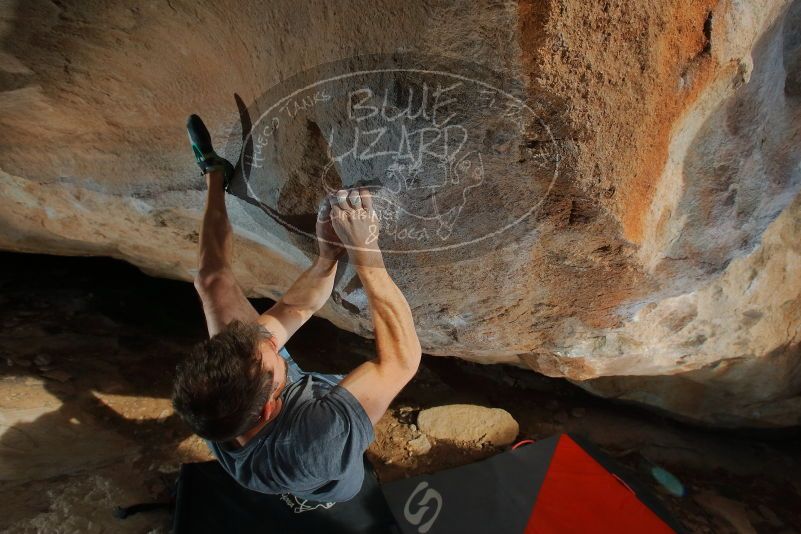 Bouldering in Hueco Tanks on 01/29/2020 with Blue Lizard Climbing and Yoga

Filename: SRM_20200129_1651050.jpg
Aperture: f/8.0
Shutter Speed: 1/250
Body: Canon EOS-1D Mark II
Lens: Canon EF 16-35mm f/2.8 L