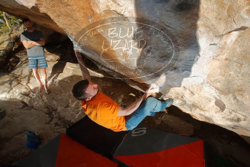 Bouldering in Hueco Tanks on 01/29/2020 with Blue Lizard Climbing and Yoga

Filename: SRM_20200129_1707550.jpg
Aperture: f/8.0
Shutter Speed: 1/250
Body: Canon EOS-1D Mark II
Lens: Canon EF 16-35mm f/2.8 L