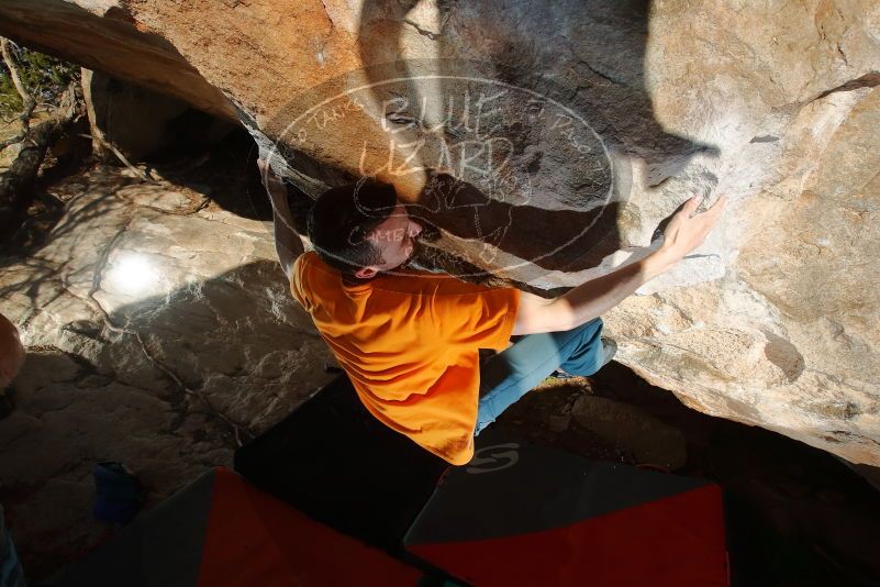 Bouldering in Hueco Tanks on 01/29/2020 with Blue Lizard Climbing and Yoga

Filename: SRM_20200129_1708010.jpg
Aperture: f/8.0
Shutter Speed: 1/250
Body: Canon EOS-1D Mark II
Lens: Canon EF 16-35mm f/2.8 L