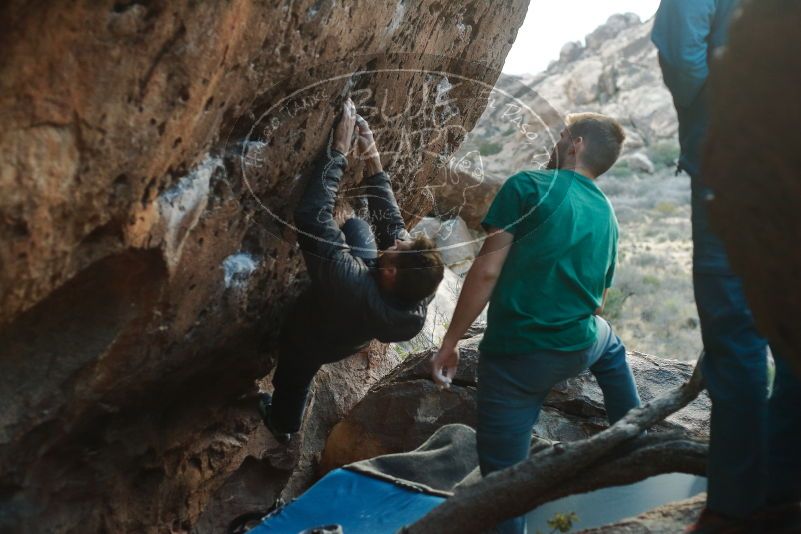 Bouldering in Hueco Tanks on 01/29/2020 with Blue Lizard Climbing and Yoga

Filename: SRM_20200129_1821260.jpg
Aperture: f/2.8
Shutter Speed: 1/250
Body: Canon EOS-1D Mark II
Lens: Canon EF 50mm f/1.8 II