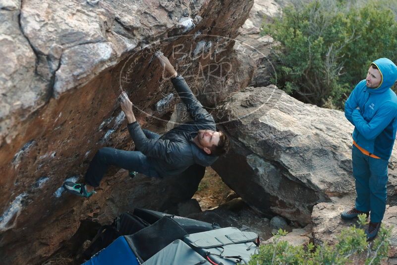 Bouldering in Hueco Tanks on 01/29/2020 with Blue Lizard Climbing and Yoga

Filename: SRM_20200129_1825110.jpg
Aperture: f/3.2
Shutter Speed: 1/200
Body: Canon EOS-1D Mark II
Lens: Canon EF 50mm f/1.8 II