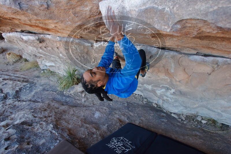 Bouldering in Hueco Tanks on 02/01/2020 with Blue Lizard Climbing and Yoga

Filename: SRM_20200201_1124490.jpg
Aperture: f/3.5
Shutter Speed: 1/250
Body: Canon EOS-1D Mark II
Lens: Canon EF 16-35mm f/2.8 L