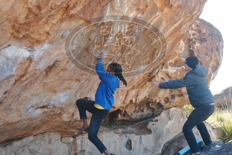 Bouldering in Hueco Tanks on 02/01/2020 with Blue Lizard Climbing and Yoga

Filename: SRM_20200201_1153130.jpg
Aperture: f/3.2
Shutter Speed: 1/400
Body: Canon EOS-1D Mark II
Lens: Canon EF 50mm f/1.8 II