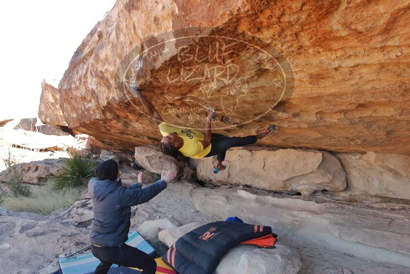 Bouldering in Hueco Tanks on 02/01/2020 with Blue Lizard Climbing and Yoga

Filename: SRM_20200201_1223470.jpg
Aperture: f/5.6
Shutter Speed: 1/250
Body: Canon EOS-1D Mark II
Lens: Canon EF 16-35mm f/2.8 L