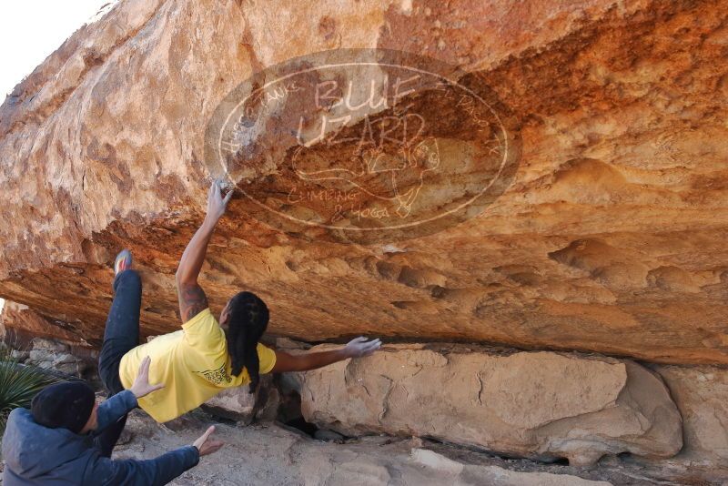 Bouldering in Hueco Tanks on 02/01/2020 with Blue Lizard Climbing and Yoga

Filename: SRM_20200201_1225310.jpg
Aperture: f/5.6
Shutter Speed: 1/250
Body: Canon EOS-1D Mark II
Lens: Canon EF 16-35mm f/2.8 L