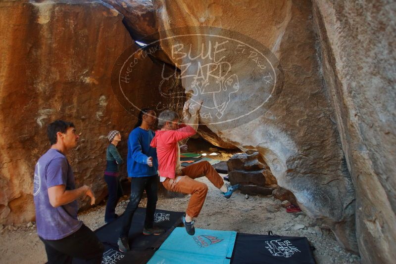 Bouldering in Hueco Tanks on 02/01/2020 with Blue Lizard Climbing and Yoga

Filename: SRM_20200201_1421570.jpg
Aperture: f/3.2
Shutter Speed: 1/250
Body: Canon EOS-1D Mark II
Lens: Canon EF 16-35mm f/2.8 L