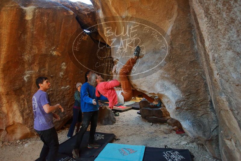 Bouldering in Hueco Tanks on 02/01/2020 with Blue Lizard Climbing and Yoga

Filename: SRM_20200201_1421580.jpg
Aperture: f/3.2
Shutter Speed: 1/250
Body: Canon EOS-1D Mark II
Lens: Canon EF 16-35mm f/2.8 L