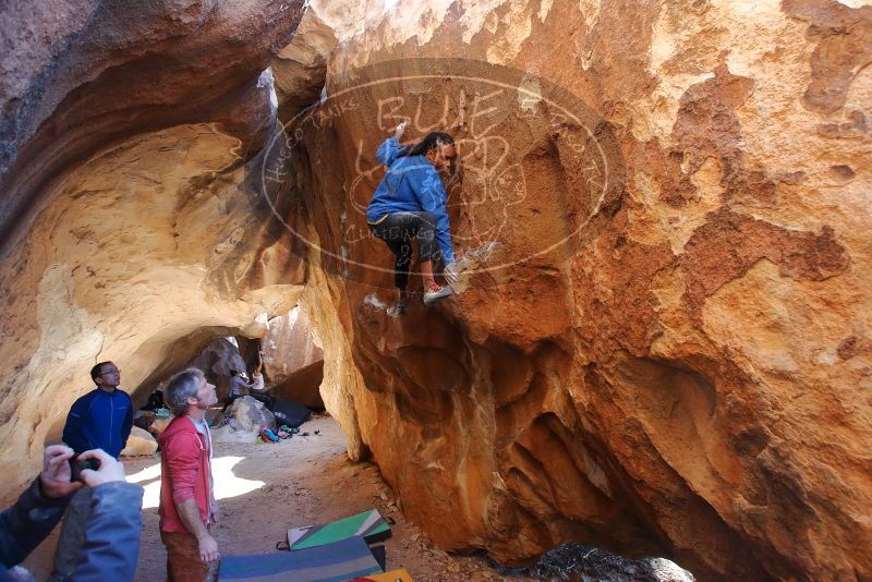 Bouldering in Hueco Tanks on 02/01/2020 with Blue Lizard Climbing and Yoga

Filename: SRM_20200201_1516280.jpg
Aperture: f/5.0
Shutter Speed: 1/250
Body: Canon EOS-1D Mark II
Lens: Canon EF 16-35mm f/2.8 L