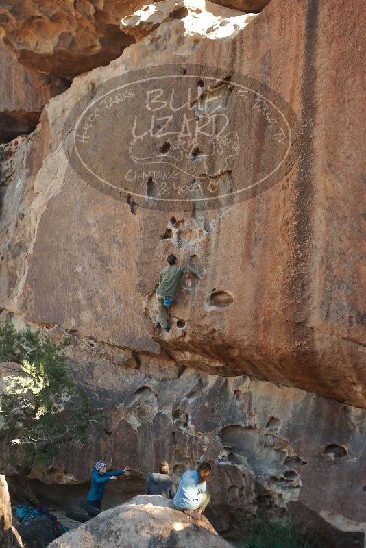 Bouldering in Hueco Tanks on 02/01/2020 with Blue Lizard Climbing and Yoga

Filename: SRM_20200201_1653230.jpg
Aperture: f/3.2
Shutter Speed: 1/320
Body: Canon EOS-1D Mark II
Lens: Canon EF 50mm f/1.8 II