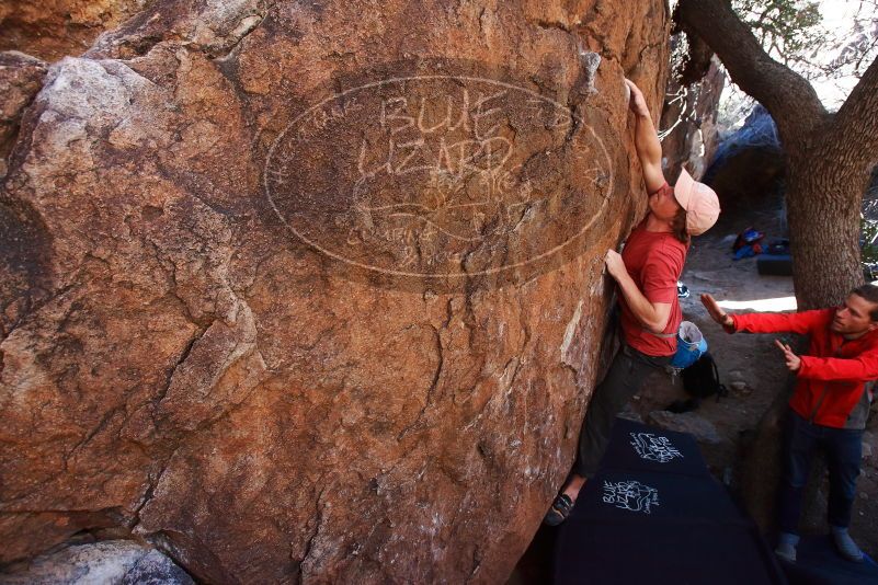 Bouldering in Hueco Tanks on 02/08/2020 with Blue Lizard Climbing and Yoga

Filename: SRM_20200208_1118590.jpg
Aperture: f/6.3
Shutter Speed: 1/250
Body: Canon EOS-1D Mark II
Lens: Canon EF 16-35mm f/2.8 L