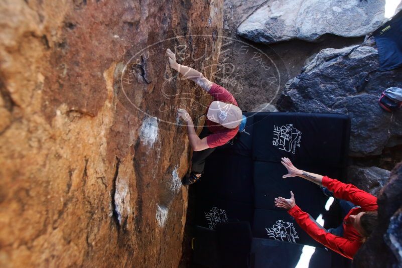 Bouldering in Hueco Tanks on 02/08/2020 with Blue Lizard Climbing and Yoga

Filename: SRM_20200208_1133230.jpg
Aperture: f/4.0
Shutter Speed: 1/250
Body: Canon EOS-1D Mark II
Lens: Canon EF 16-35mm f/2.8 L