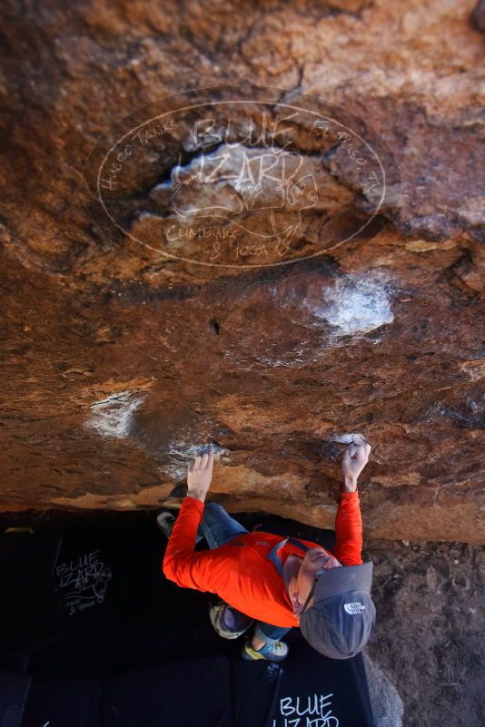 Bouldering in Hueco Tanks on 02/08/2020 with Blue Lizard Climbing and Yoga

Filename: SRM_20200208_1143300.jpg
Aperture: f/3.2
Shutter Speed: 1/250
Body: Canon EOS-1D Mark II
Lens: Canon EF 16-35mm f/2.8 L