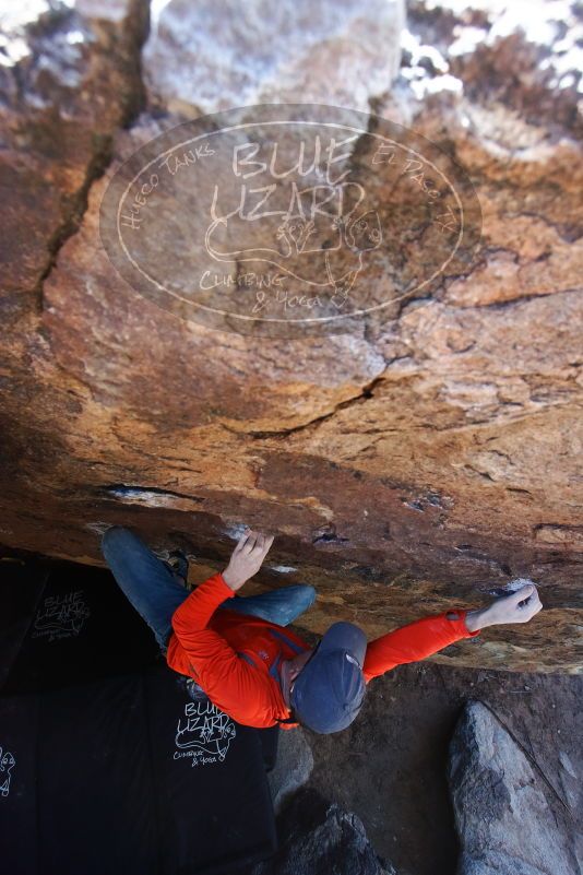 Bouldering in Hueco Tanks on 02/08/2020 with Blue Lizard Climbing and Yoga

Filename: SRM_20200208_1149350.jpg
Aperture: f/5.0
Shutter Speed: 1/250
Body: Canon EOS-1D Mark II
Lens: Canon EF 16-35mm f/2.8 L