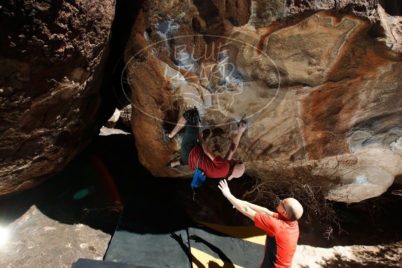 Bouldering in Hueco Tanks on 02/08/2020 with Blue Lizard Climbing and Yoga

Filename: SRM_20200208_1214040.jpg
Aperture: f/8.0
Shutter Speed: 1/250
Body: Canon EOS-1D Mark II
Lens: Canon EF 16-35mm f/2.8 L