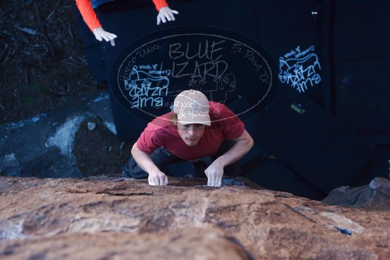 Bouldering in Hueco Tanks on 02/08/2020 with Blue Lizard Climbing and Yoga

Filename: SRM_20200208_1246020.jpg
Aperture: f/3.2
Shutter Speed: 1/250
Body: Canon EOS-1D Mark II
Lens: Canon EF 50mm f/1.8 II