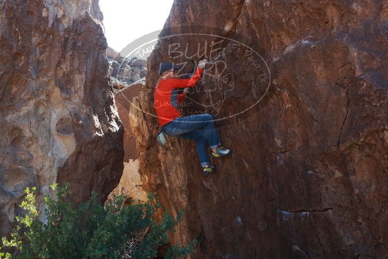 Bouldering in Hueco Tanks on 02/08/2020 with Blue Lizard Climbing and Yoga
Filename: SRM_20200208_1254210.jpg
Aperture: f/5.6
Shutter Speed: 1/250
Body: Canon EOS-1D Mark II
Lens: Canon EF 50mm f/1.8 II