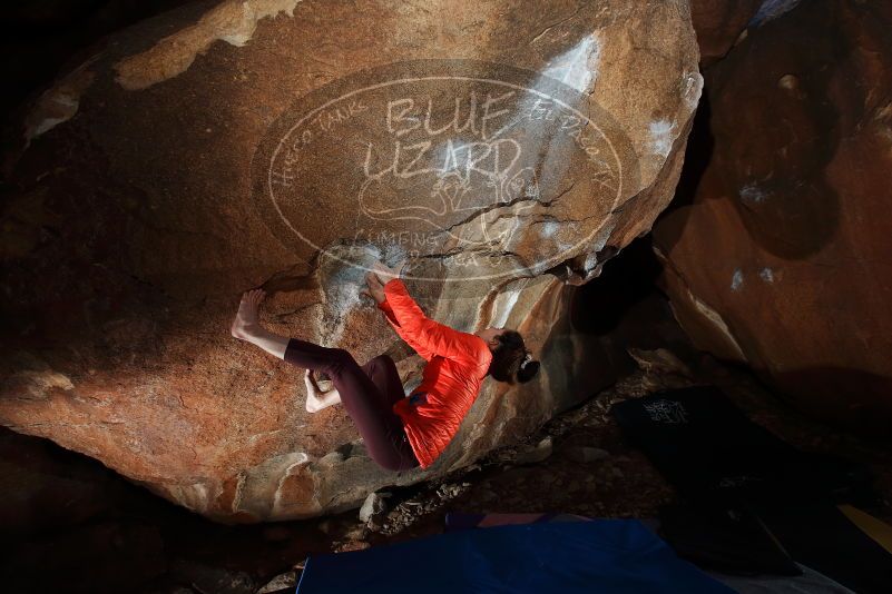 Bouldering in Hueco Tanks on 02/08/2020 with Blue Lizard Climbing and Yoga

Filename: SRM_20200208_1356440.jpg
Aperture: f/5.6
Shutter Speed: 1/200
Body: Canon EOS-1D Mark II
Lens: Canon EF 16-35mm f/2.8 L