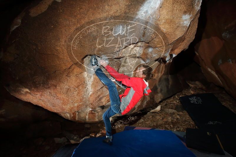 Bouldering in Hueco Tanks on 02/08/2020 with Blue Lizard Climbing and Yoga

Filename: SRM_20200208_1357210.jpg
Aperture: f/5.6
Shutter Speed: 1/250
Body: Canon EOS-1D Mark II
Lens: Canon EF 16-35mm f/2.8 L