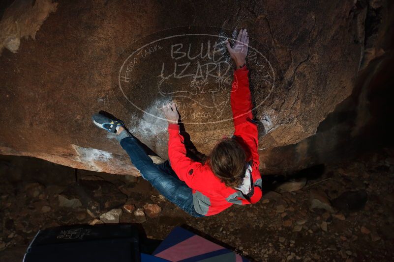 Bouldering in Hueco Tanks on 02/08/2020 with Blue Lizard Climbing and Yoga

Filename: SRM_20200208_1420050.jpg
Aperture: f/5.6
Shutter Speed: 1/250
Body: Canon EOS-1D Mark II
Lens: Canon EF 16-35mm f/2.8 L