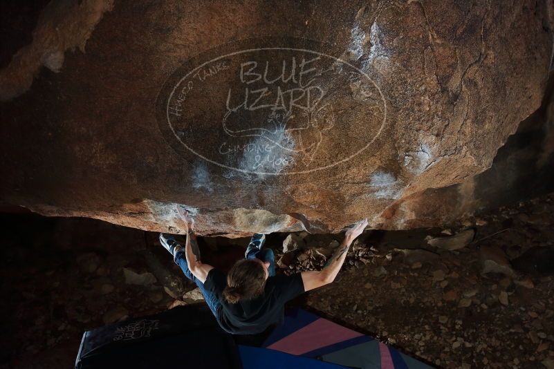 Bouldering in Hueco Tanks on 02/08/2020 with Blue Lizard Climbing and Yoga

Filename: SRM_20200208_1424310.jpg
Aperture: f/5.6
Shutter Speed: 1/250
Body: Canon EOS-1D Mark II
Lens: Canon EF 16-35mm f/2.8 L