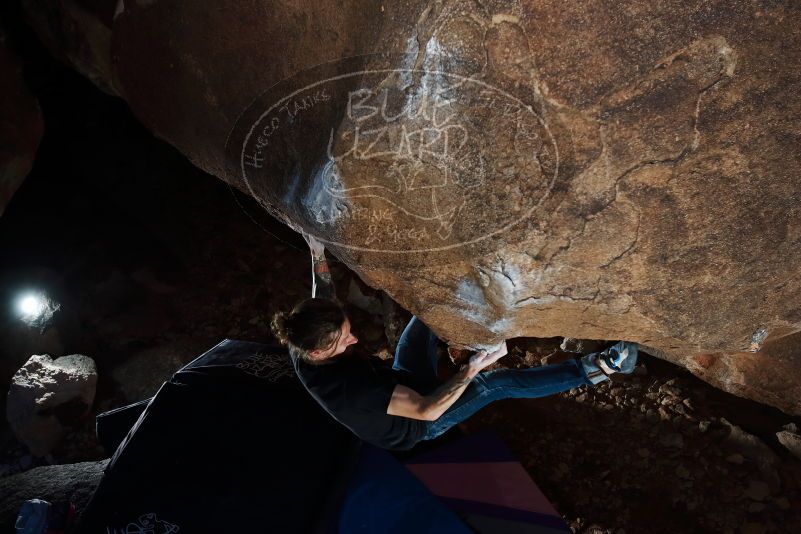 Bouldering in Hueco Tanks on 02/08/2020 with Blue Lizard Climbing and Yoga

Filename: SRM_20200208_1427040.jpg
Aperture: f/5.6
Shutter Speed: 1/250
Body: Canon EOS-1D Mark II
Lens: Canon EF 16-35mm f/2.8 L