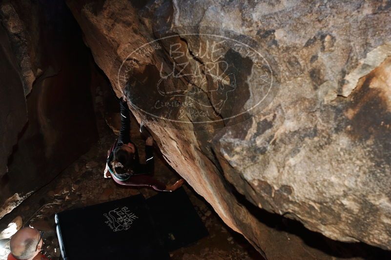 Bouldering in Hueco Tanks on 02/08/2020 with Blue Lizard Climbing and Yoga

Filename: SRM_20200208_1443200.jpg
Aperture: f/5.6
Shutter Speed: 1/250
Body: Canon EOS-1D Mark II
Lens: Canon EF 16-35mm f/2.8 L