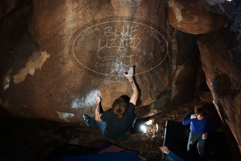 Bouldering in Hueco Tanks on 02/08/2020 with Blue Lizard Climbing and Yoga

Filename: SRM_20200208_1458000.jpg
Aperture: f/5.6
Shutter Speed: 1/250
Body: Canon EOS-1D Mark II
Lens: Canon EF 16-35mm f/2.8 L