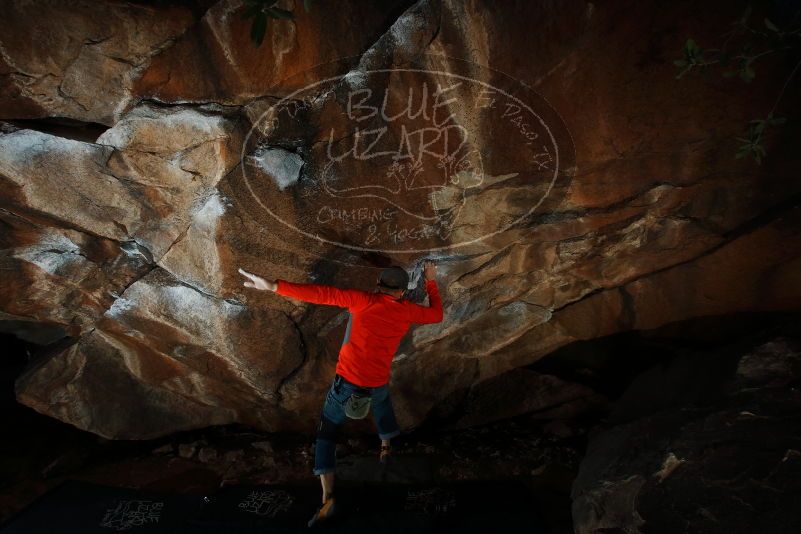 Bouldering in Hueco Tanks on 02/08/2020 with Blue Lizard Climbing and Yoga

Filename: SRM_20200208_1620290.jpg
Aperture: f/8.0
Shutter Speed: 1/250
Body: Canon EOS-1D Mark II
Lens: Canon EF 16-35mm f/2.8 L